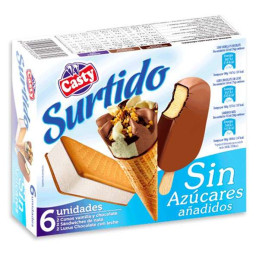 SURTIDO HELADOS  (SIN AZUCAR)